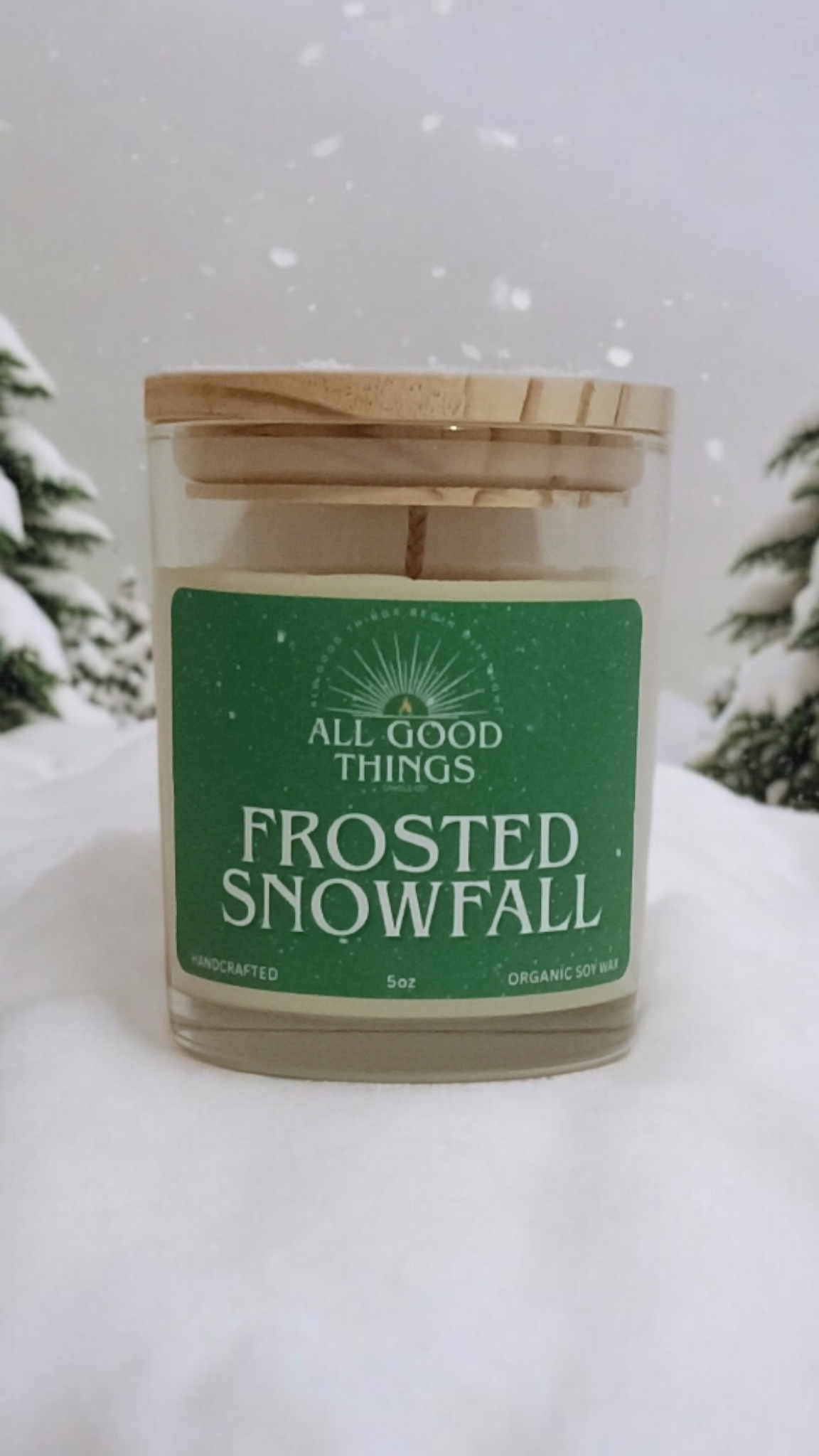 Frosted Snowfall — Fresh & Peaceful