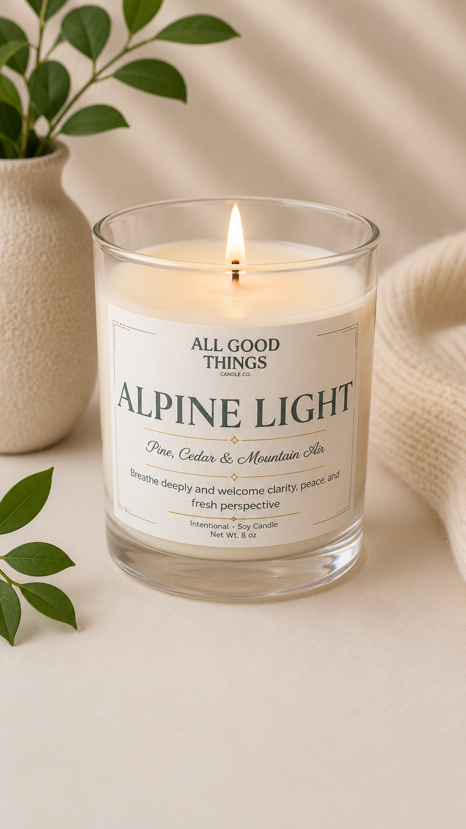 Alpine Light — A Grounding Ritual