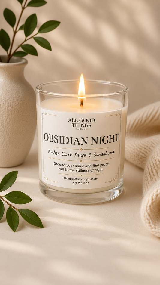 Obsidian Night — Rest in Stillness